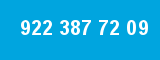 922 387 72 09